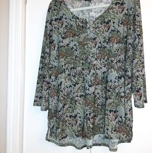 Ava & Grace 3x Women's Camouflage Top